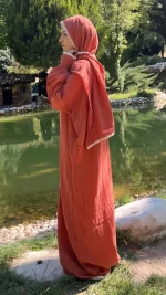 Vadre kiremit müslin namaz elbisesi