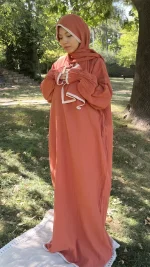 Vadre kiremit müslin namaz elbisesi